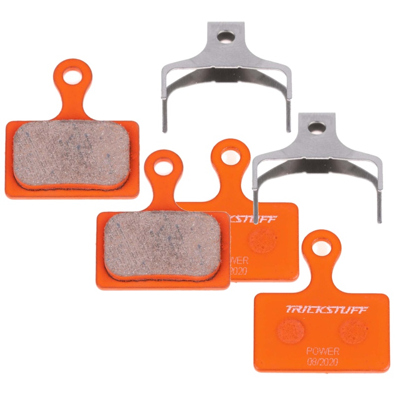 Shimano K-Type 2-Piston Power Brake Pads – High-Performance Steel Backed Disc Brake Accessories