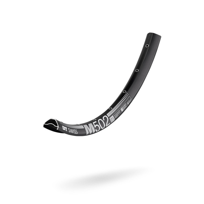 DT Swiss M 502 29″ Tubeless Ready Disc Mountain Bike Rim  Aluminum, 32H, All-Mountain Enduro, Light, Durable, Black, 602mm ERD 32