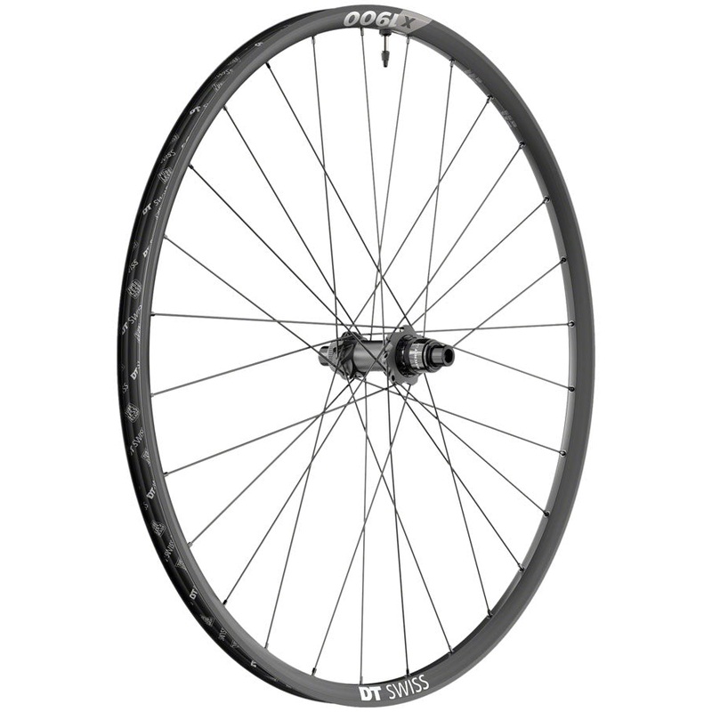 DT Swiss X 1900 Spline 25 Rear Wheel – 29″, 12 x 148mm, Center-Lock, XD, Black