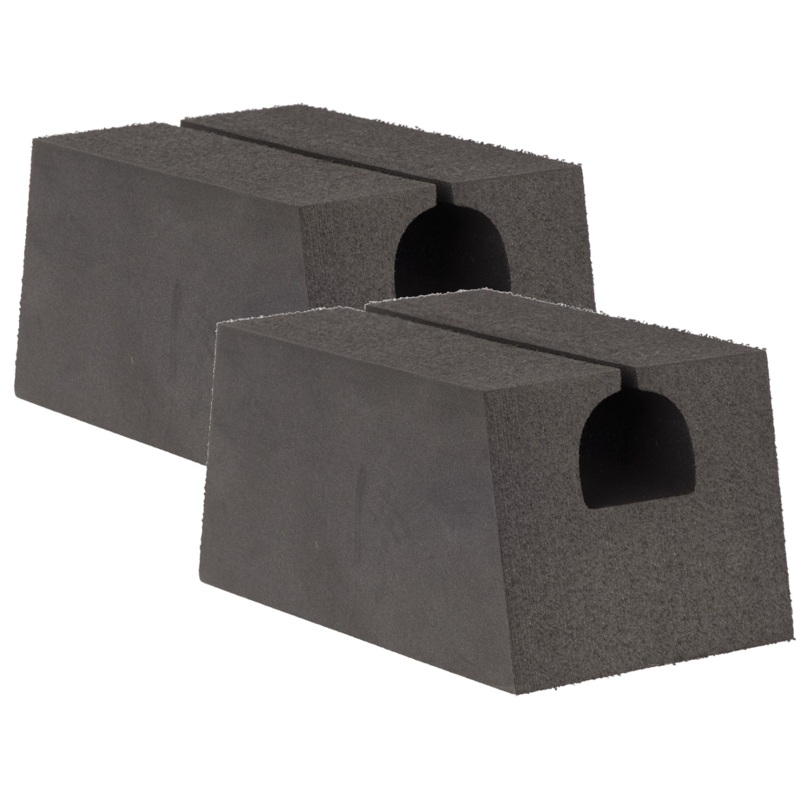 Equinox Deluxe Wide Mouth Canoe Foam Block Carrier Bundle Secure, Durable, Easy Boat Transport