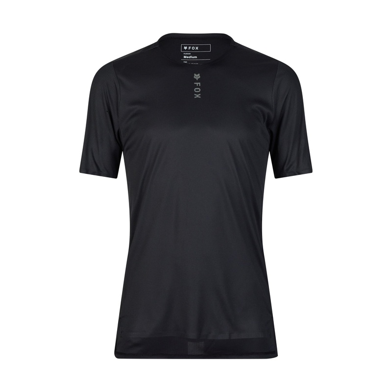 Fox Racing Flexair Pro Short Sleeve MTB Jersey – Black Black Small