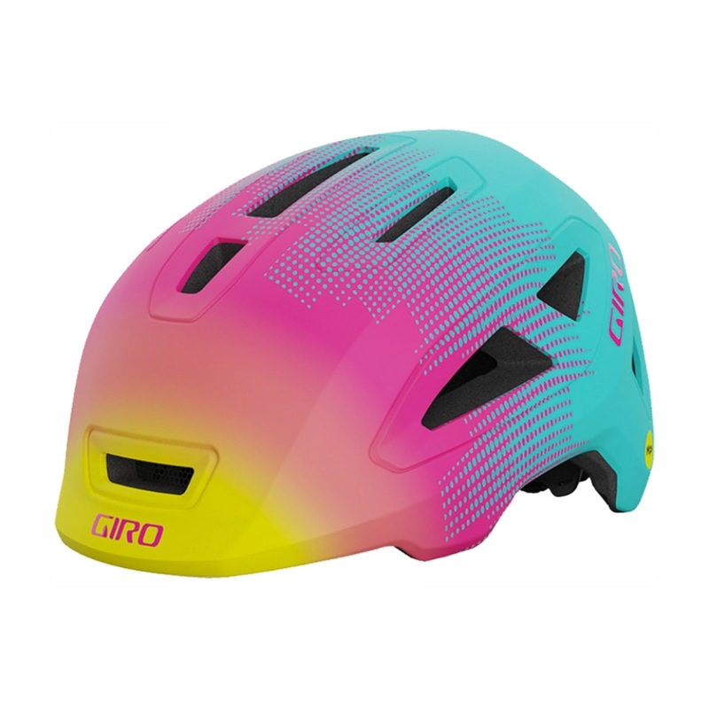 Giro Scamp MIPS II Child Helmet – Matt Teal-Pink Towers Matt Teal – Pink Towers X-Small