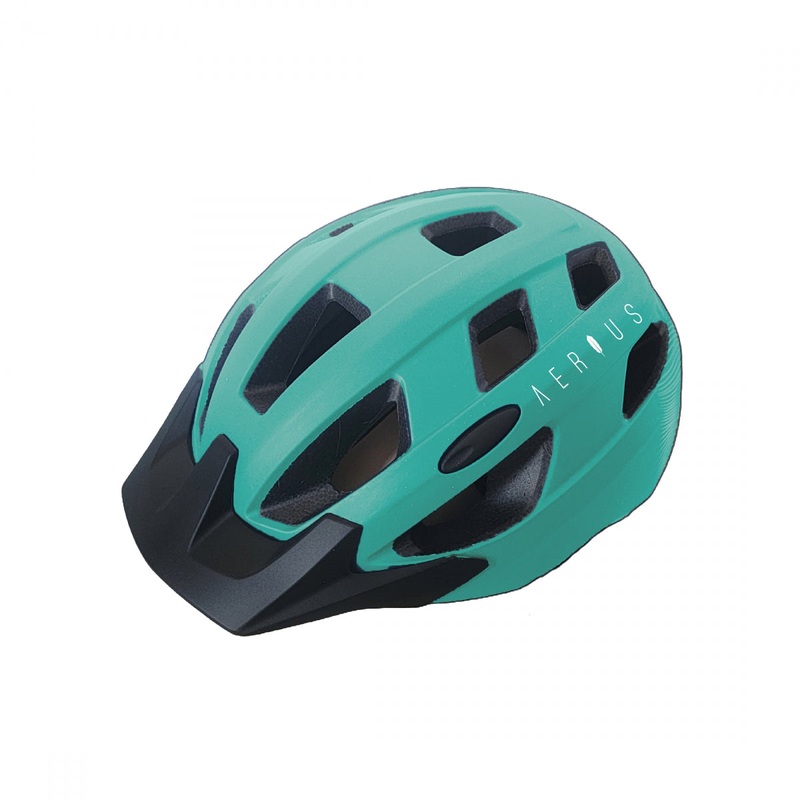 Mountain Bike Helmet Aerius Swift LG/XL 22-3/4 to 24in (58 to 61 cm) Green All Purpose