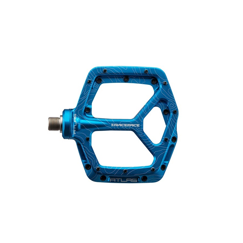 RaceFace Atlas Pedals – Platform Aluminum 9/16″ Blue