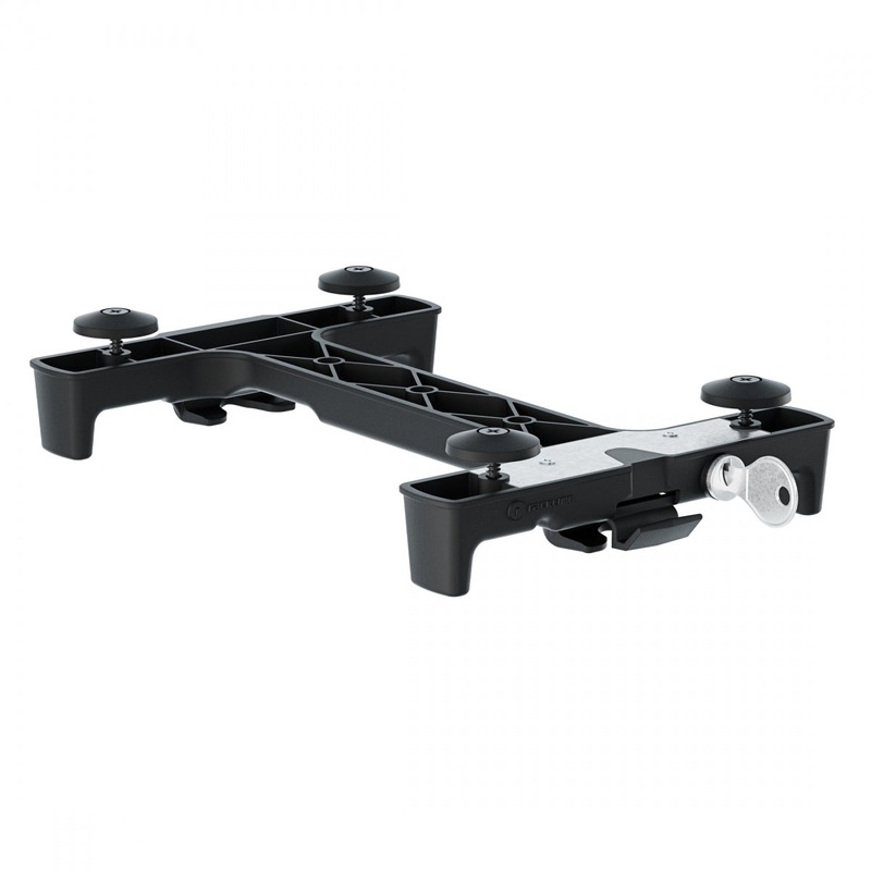 Racktime SnapIt 2.0 Adapter w/Lock Large SnapIt 2.0 Black