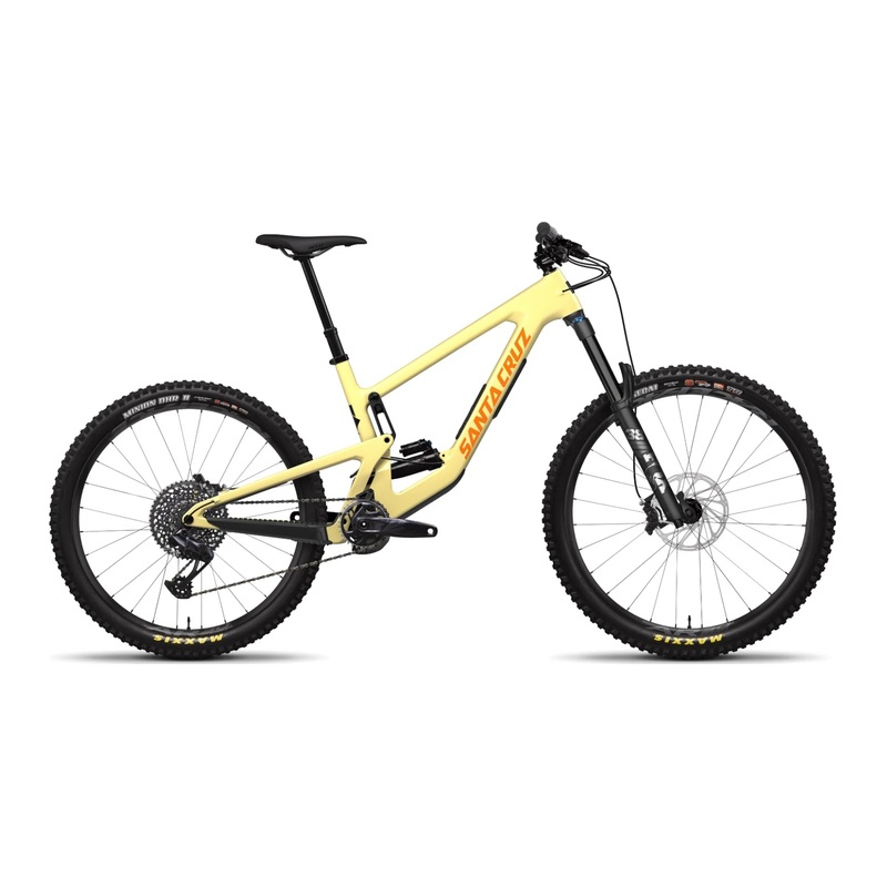 Santa Cruz Nomad Carbon MX – S Kit – Gloss Marigold Yellow – 2024 Gloss Marigold Yellow Small
