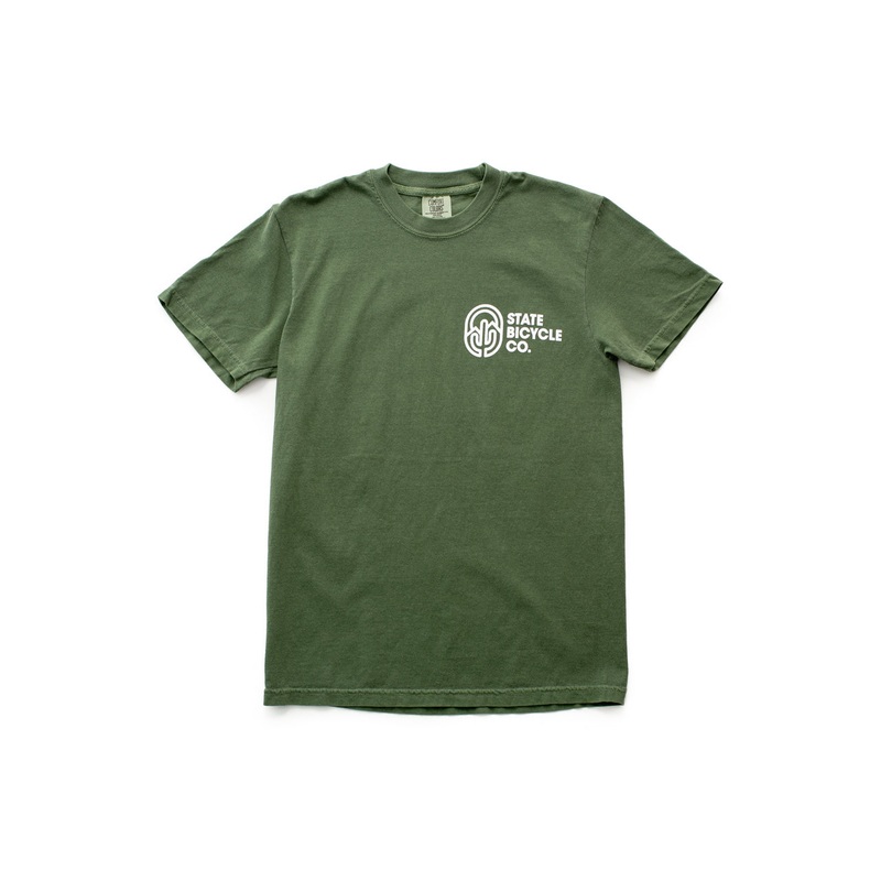 State Bicycle Co. – “Designed in the Desert” – T-Shirt (Hemp) Small