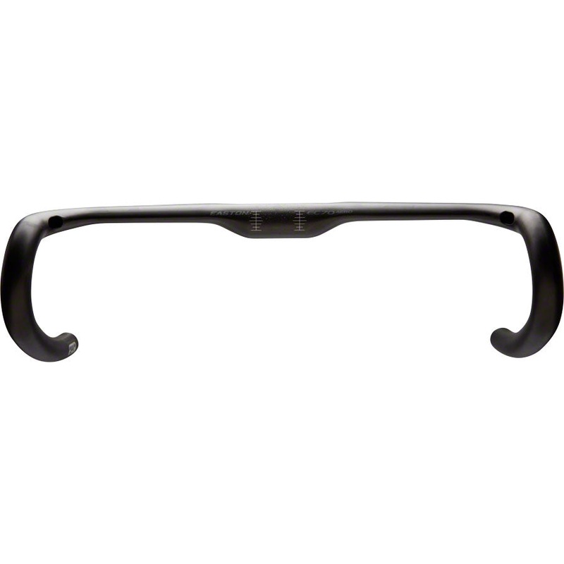 Easton EC70 Aero Carbon Drop Handlebars  31.8mm Clamp, 40-44cm Width, 125-130mm Drop, Compact Flare, Internal Cable Routing, Lightweight Performance Cycling Bars 400mm