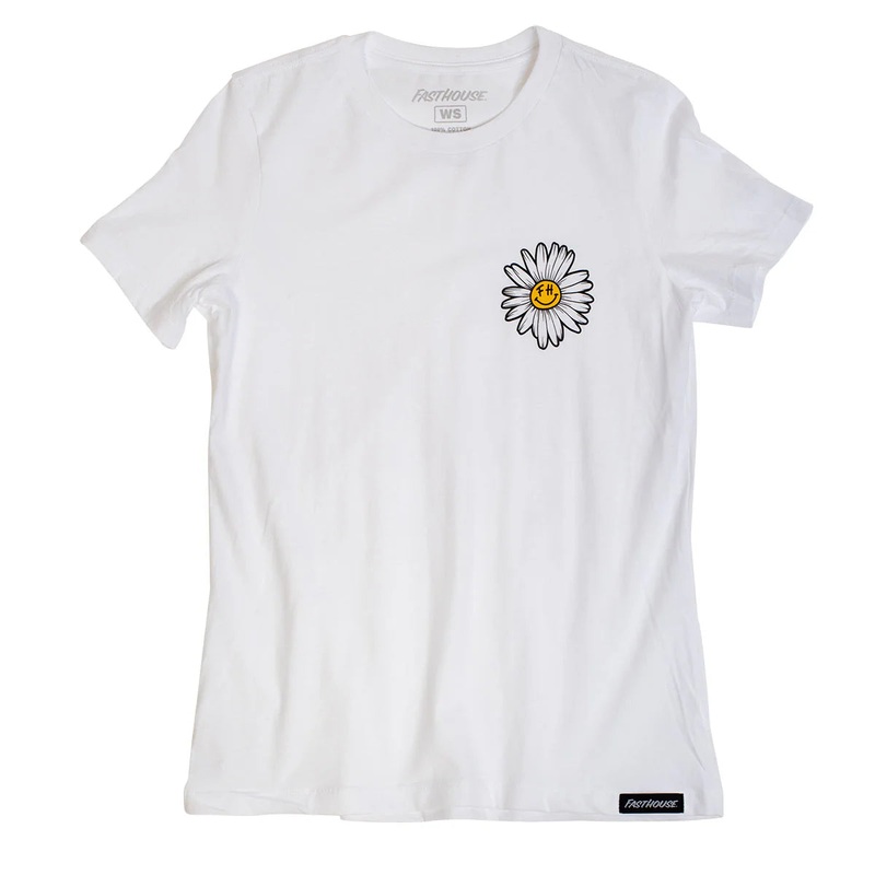 Fasthouse All Smiles Tee – Womens – White White X-Large
