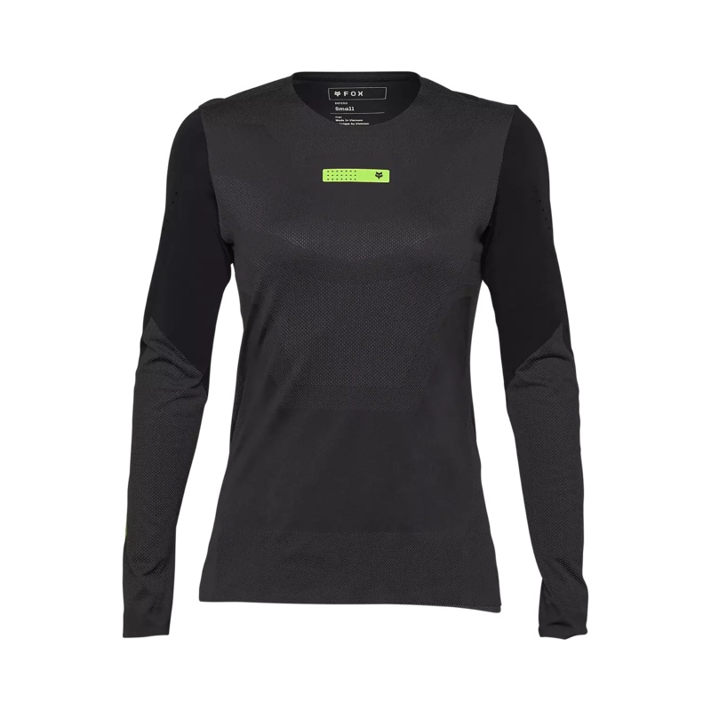 Fox Racing Rawtec Long Sleeve MTB Jersey – Womens – Black Black X-Small