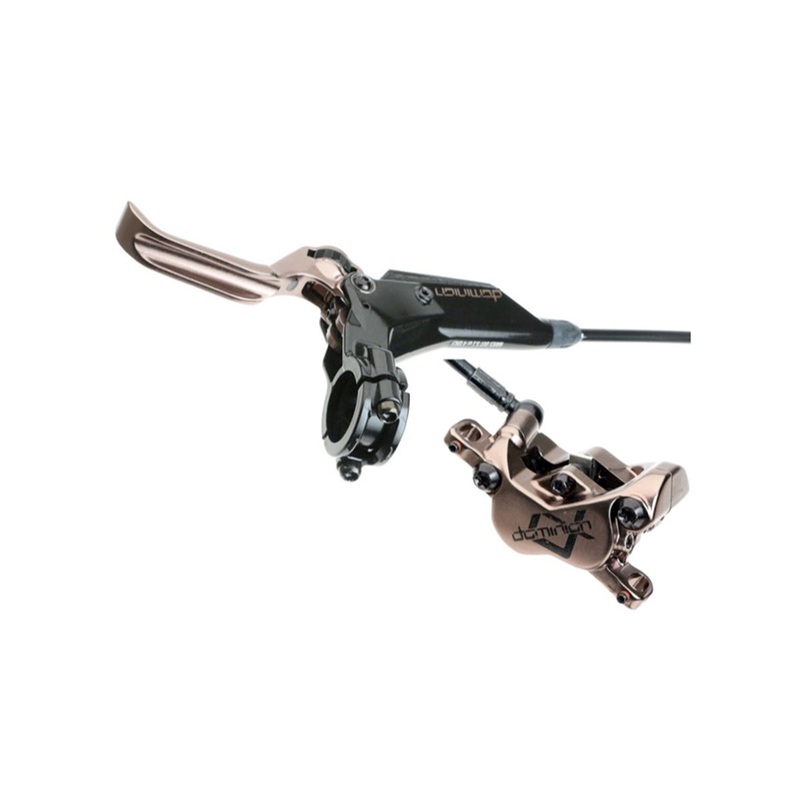 Hayes Dominion A4 Disc Brake and Lever – Front – Black-Bronze Black – Bronze