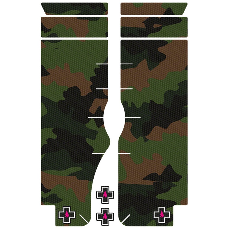 Muc-Off Fork Protection Kit – 8-Piece Kit, Camo