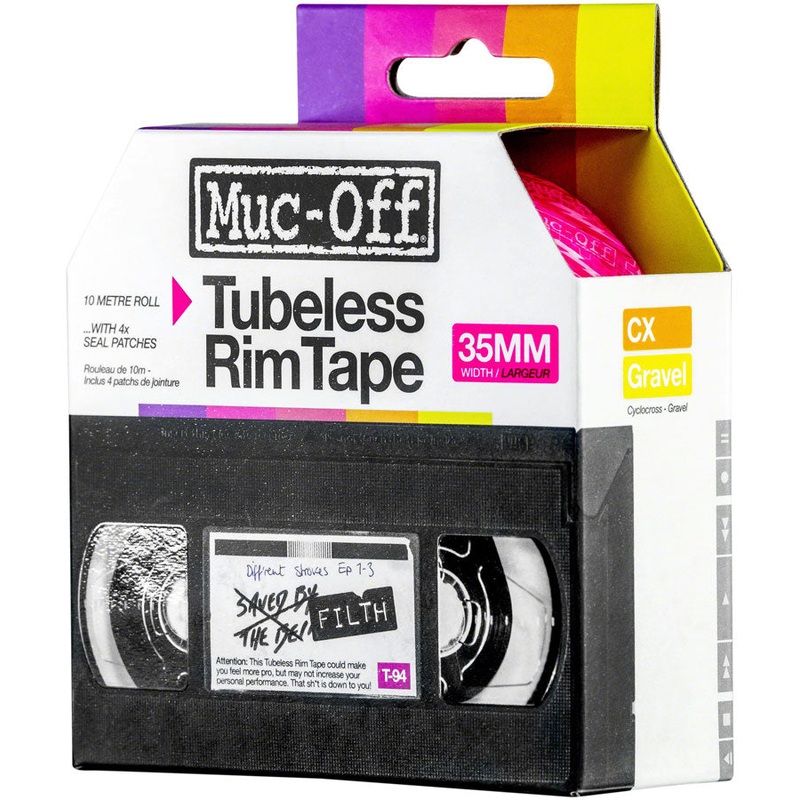Muc-Off Rim Tape – 10m Roll, 35mm