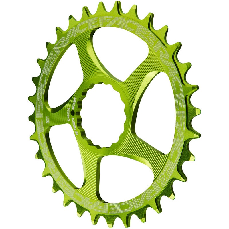 RaceFace Narrow Wide Chainring: Direct Mount CINCH, 30t, Green
