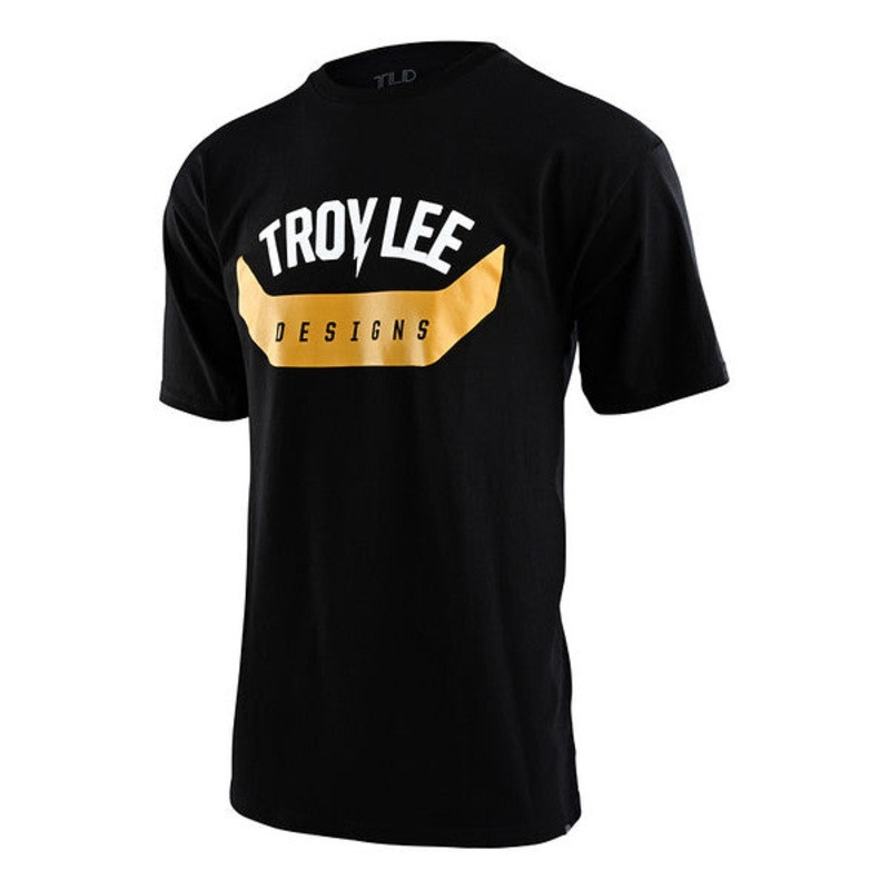 Troy Lee Designs Arc Short Sleeve Tee – Black Black Small