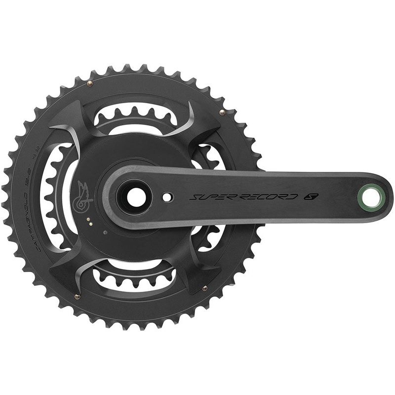Campagnolo Super Record S Wireless Power Meter Crankset – 170mm 12-Speed 48/32t Campy 121/88 Asym BCD Ultra Torque Spindle Carbon