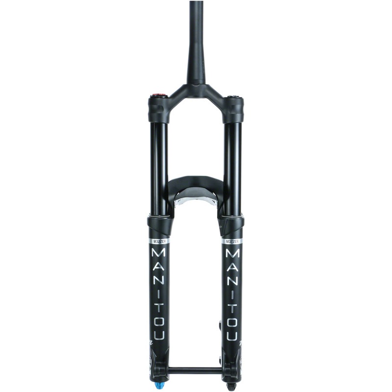 Manitou Mezzer Pro Suspension Fork – 27.5″, 180 mm, 15 x 110 mm, 44 mm Offset, Black