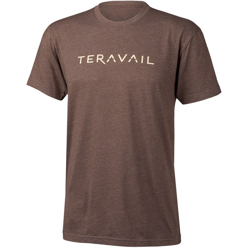 Teravail Logo Short Sleeve T-Shirt – Unisex, Espresso, X-Large
