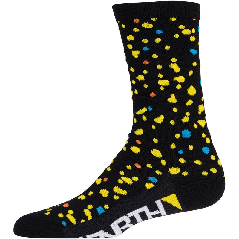 45NRTH Speck Lightweight Wool Socks – Black Small