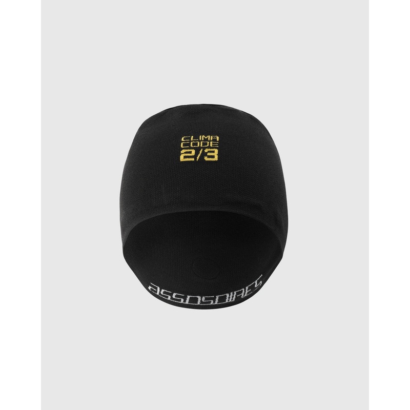 Assos Spring Fall Cycling Cap – Black Black Size 1