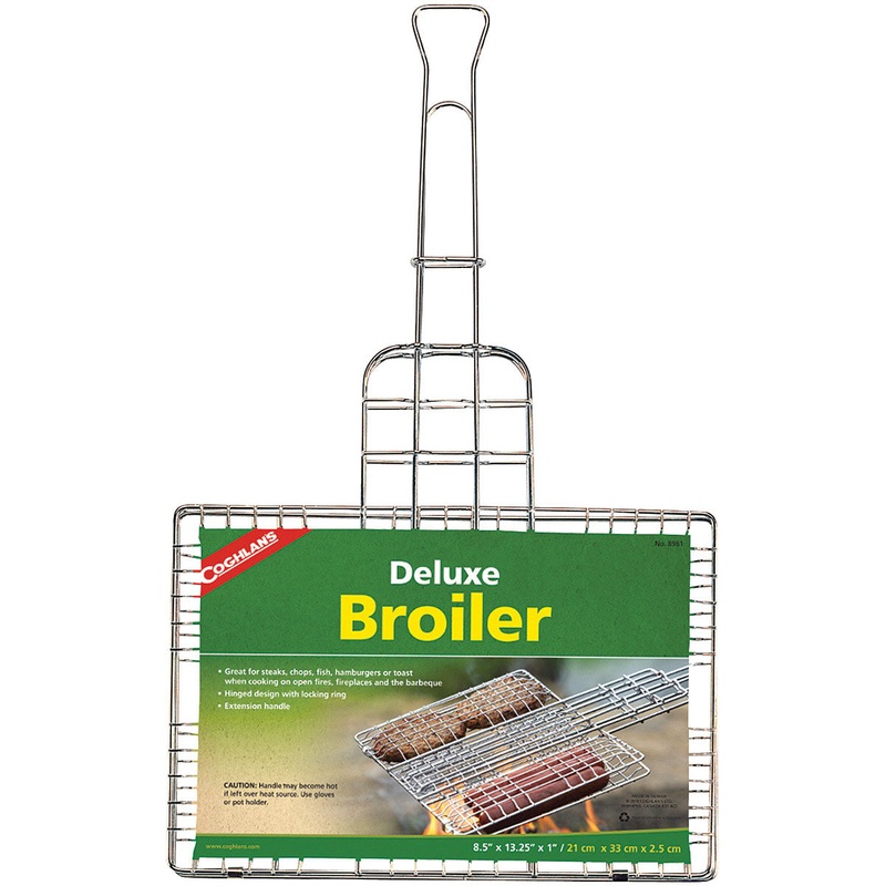 Coghlans Deluxe Broiler Cookware: Perfect for Grilling and Roasting!