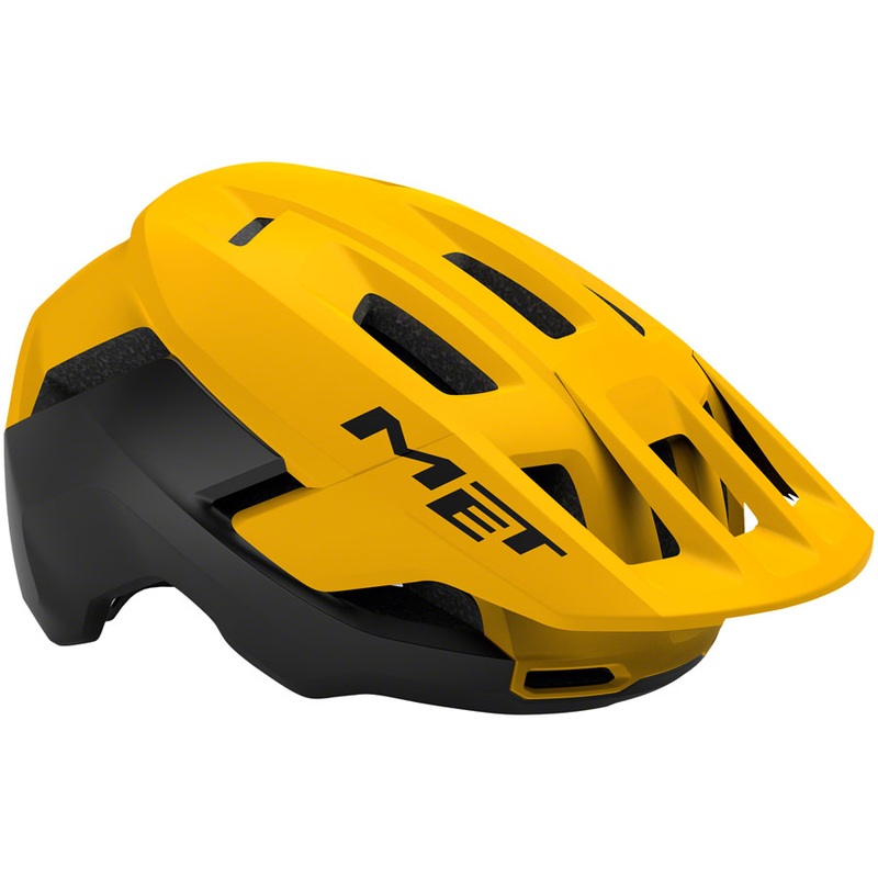 Mountain Bike Helmet MET Terrae Mips – Burned Yellow Matte, Small