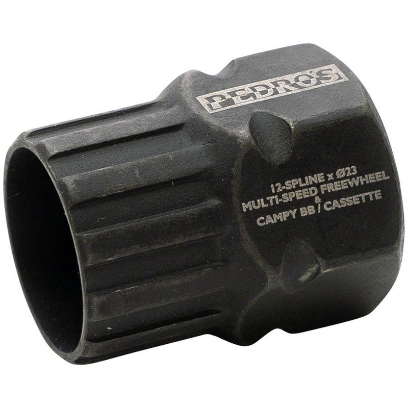 Pedros Freewheel Socket – Multi-Speed 12-Spline x 23mm