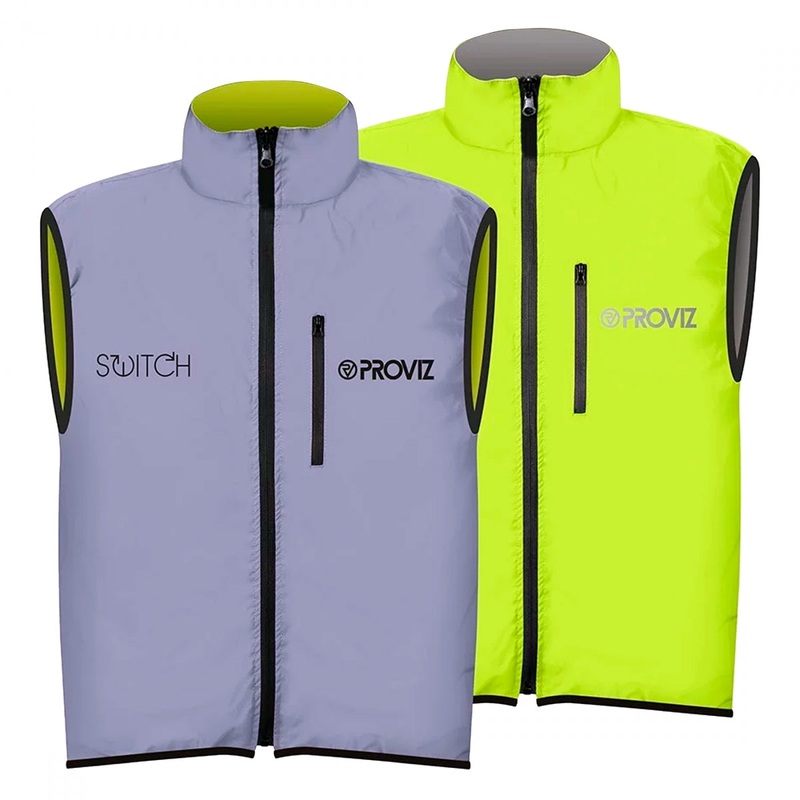 Proviz Switch Gilet Vest Yellow/Reflective Grey MD Men`s