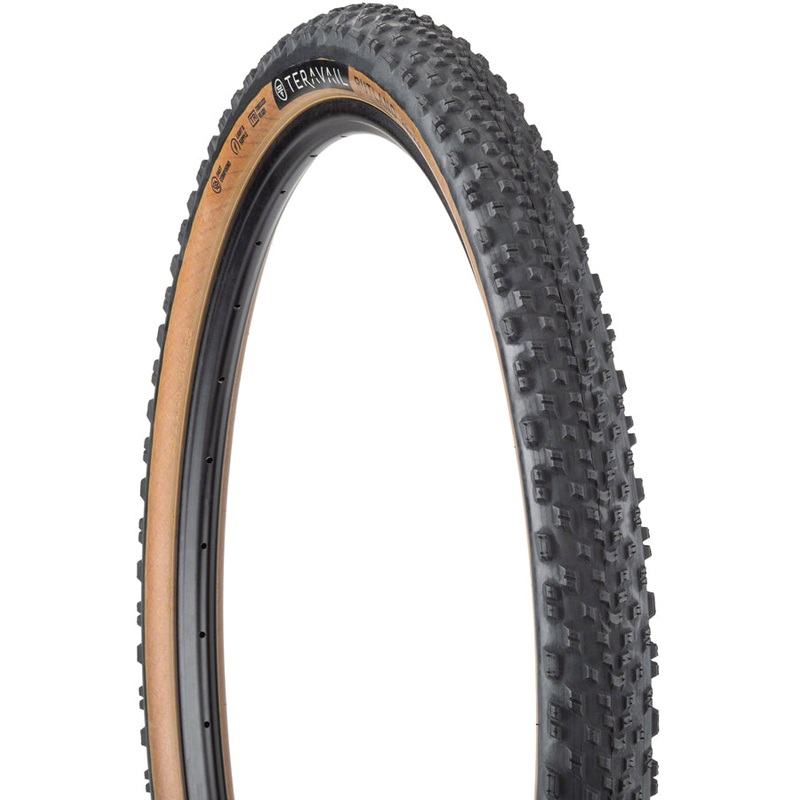 Teravail Rutland Tire – 29 x 2.2 Tubeless Folding Tan Light and Supple