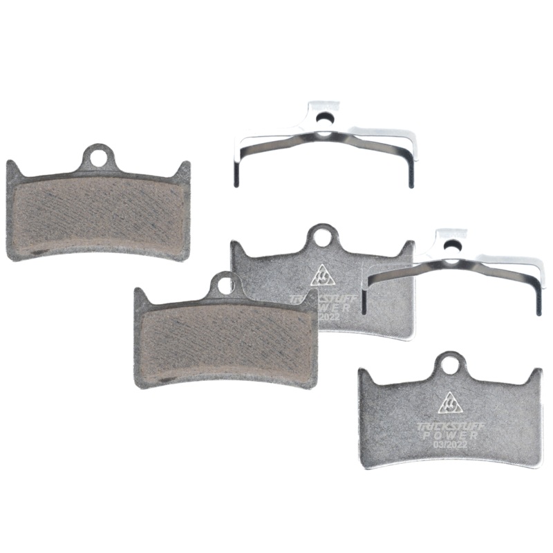 Trickstuff Maxima & Hope V4 Brakes with Power+ Pads High-Performance, Corrosion-Resistant Cycling Brake Components