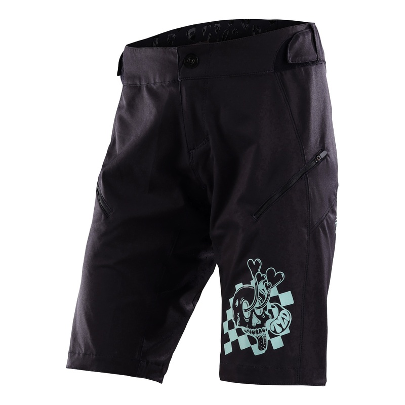 Troy Lee Designs Lilium MTB Short with Liner – Micayla Gatto – Womens – Black Black X-Small
