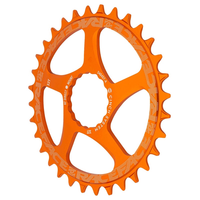 Cinch Direct Mount Aluminum Chainring Black 24t