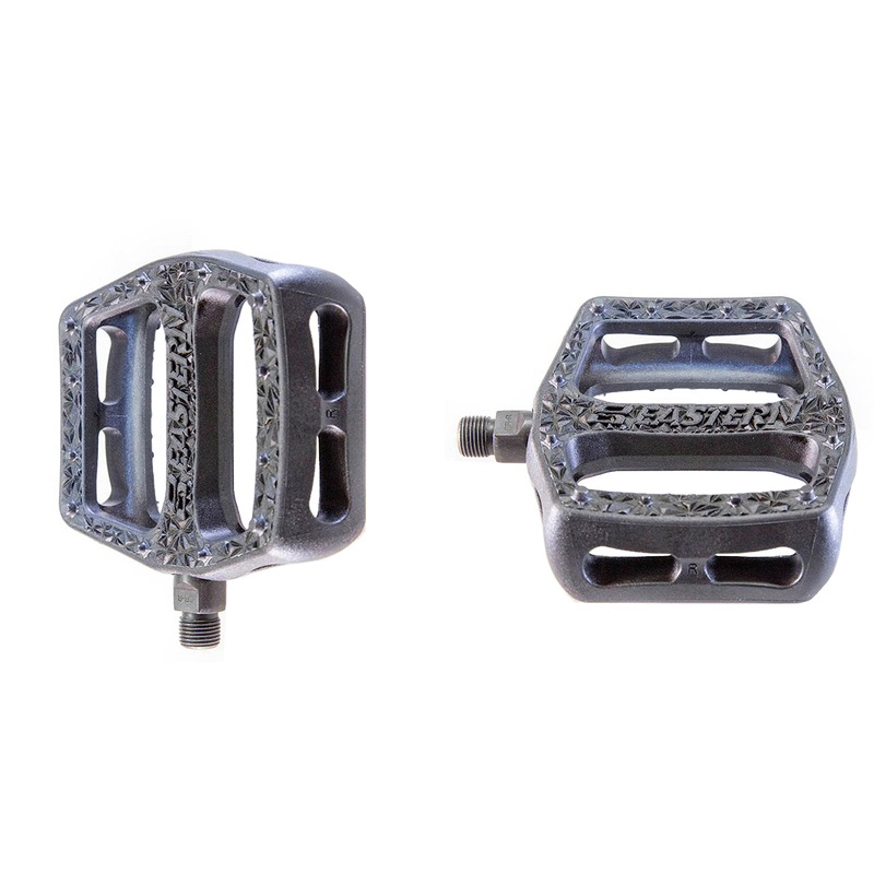Eastern Facet BMX Pedals – Black Black