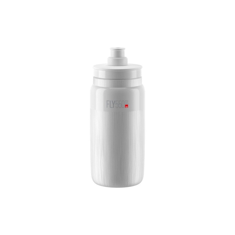 Elite Fly Tex Water Bottle – 550ml – White White