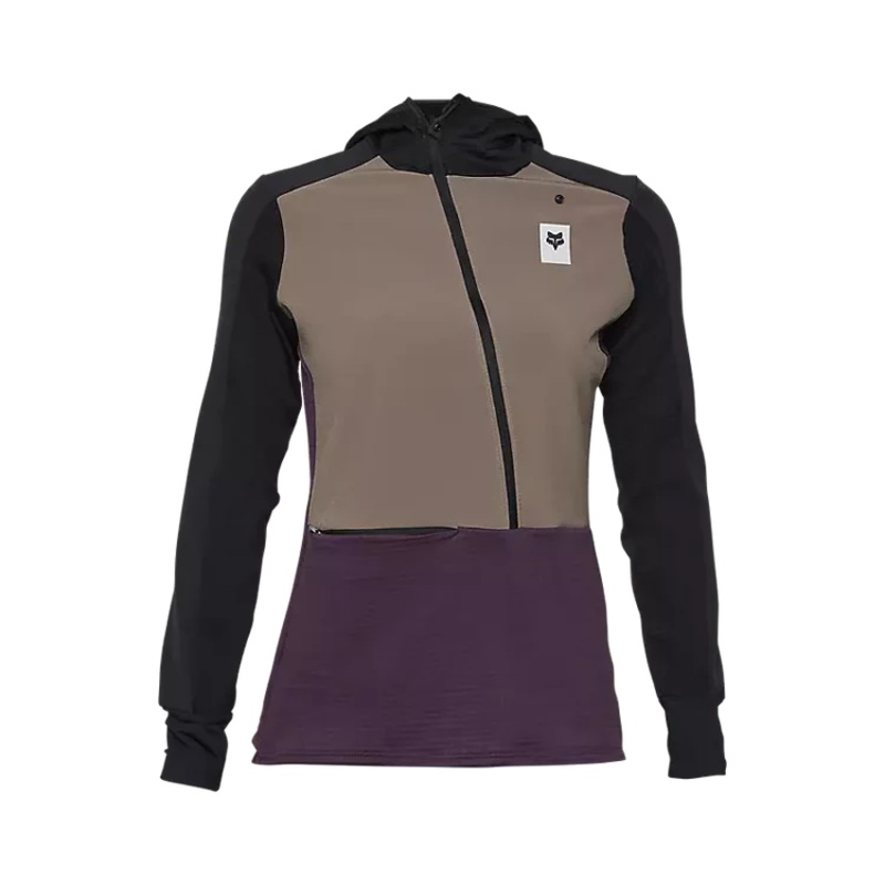 Fox Racing Defend Thermal Hoodie – Womens – Ash Ash X-Small