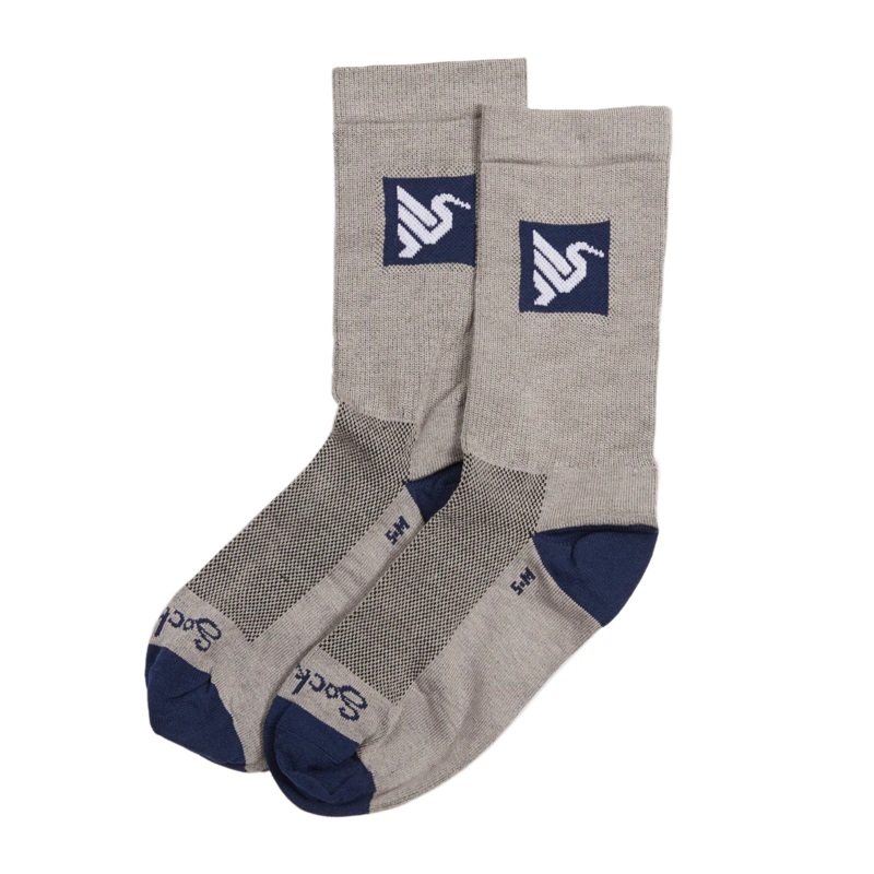 Ibis Shield Sock – Gray-Blue Gray – Blue Small/Medium