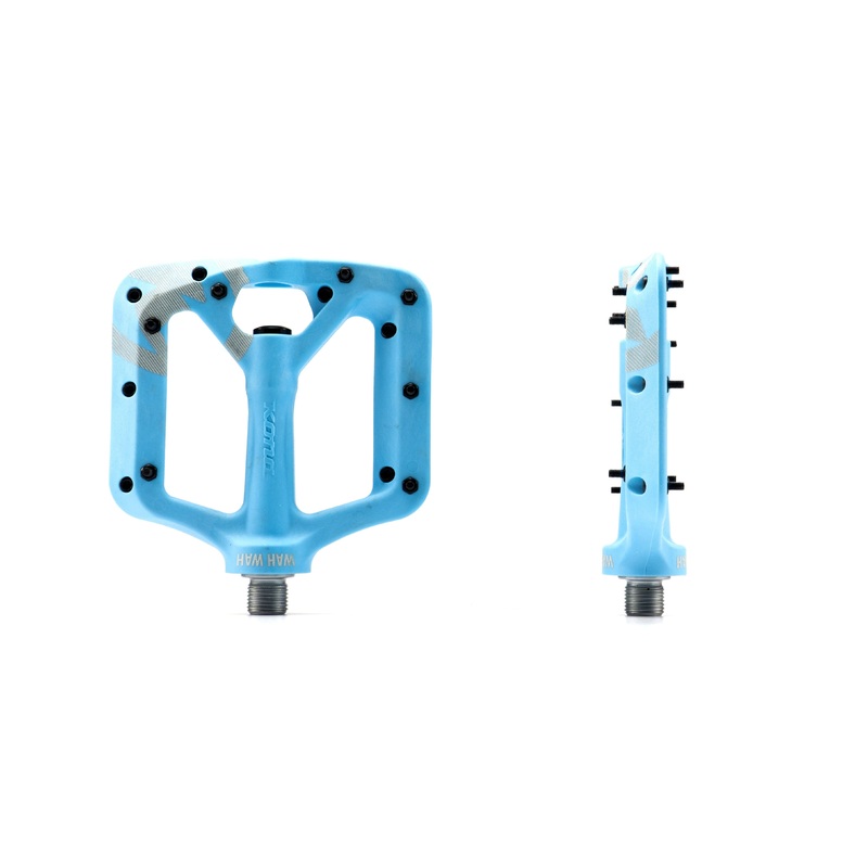 Kona Wah Wah 2 Composite Pedals – Small – Powder Blue Powder Blue
