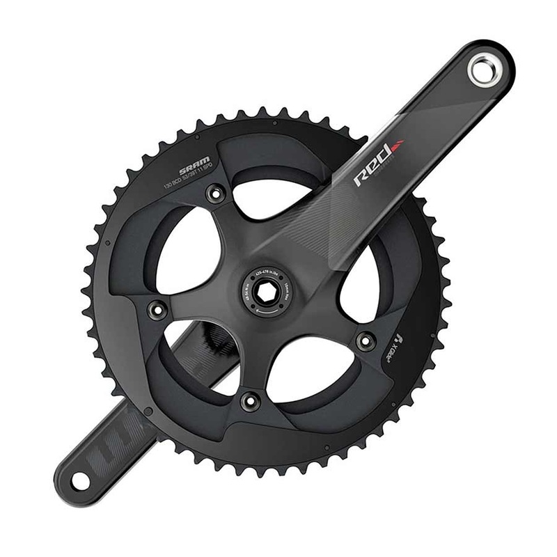 SRAM Red Crankset 11 sp. 170, 50/34T, BCD: 110mm, BB30, 68mm, 45.5mm, Carbon