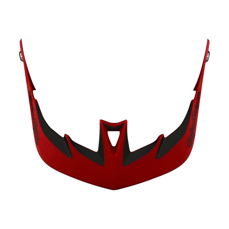 Troy Lee Designs A3 Replacement Visor – Pump for Peace Red Red