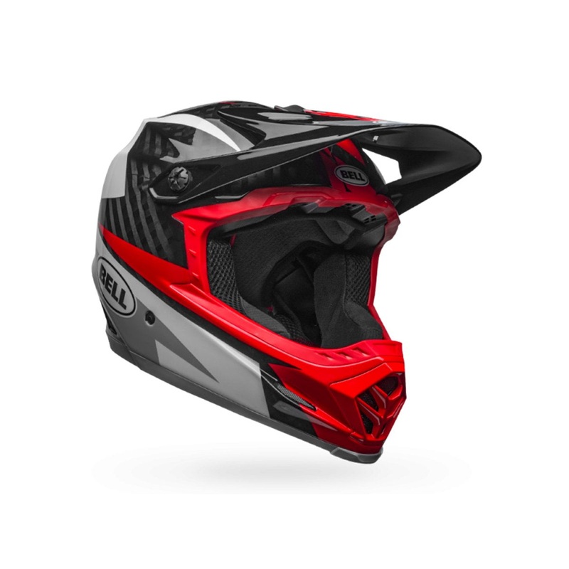 Bell Full-9 Full Face Helmet – White-Black-Hibiscus Rio – 2018 White – Black – Hibiscus Rio X-Small/Small