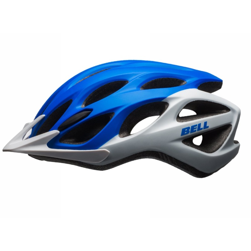 Bell Traverse MTB Helmet – Matt Blue-White Matt Blue – White One Size