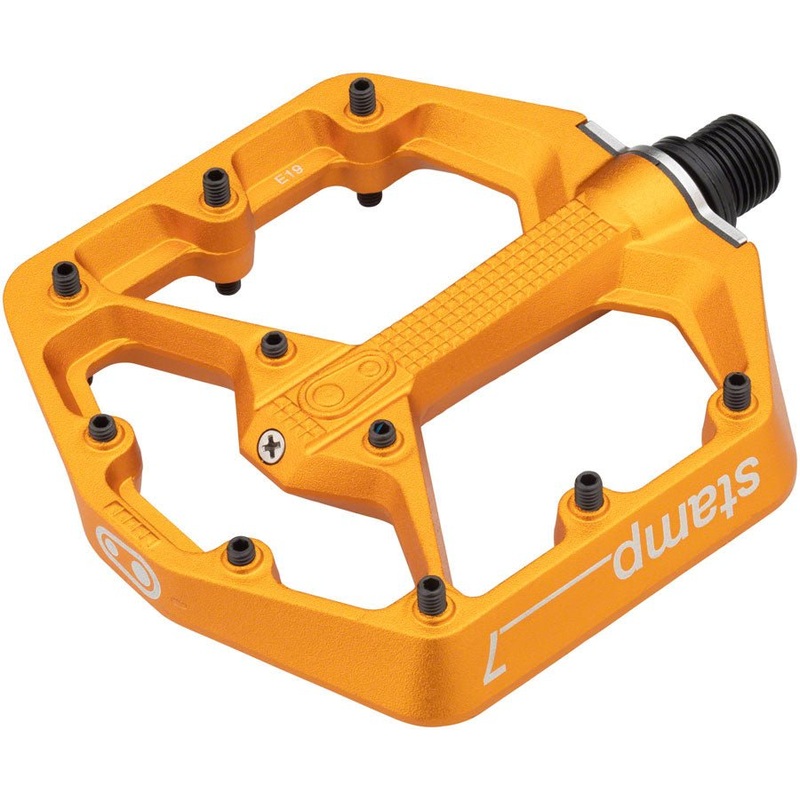 Crank Brothers Stamp 7 Pedals – Platform Aluminum 9/16″ Orange Small