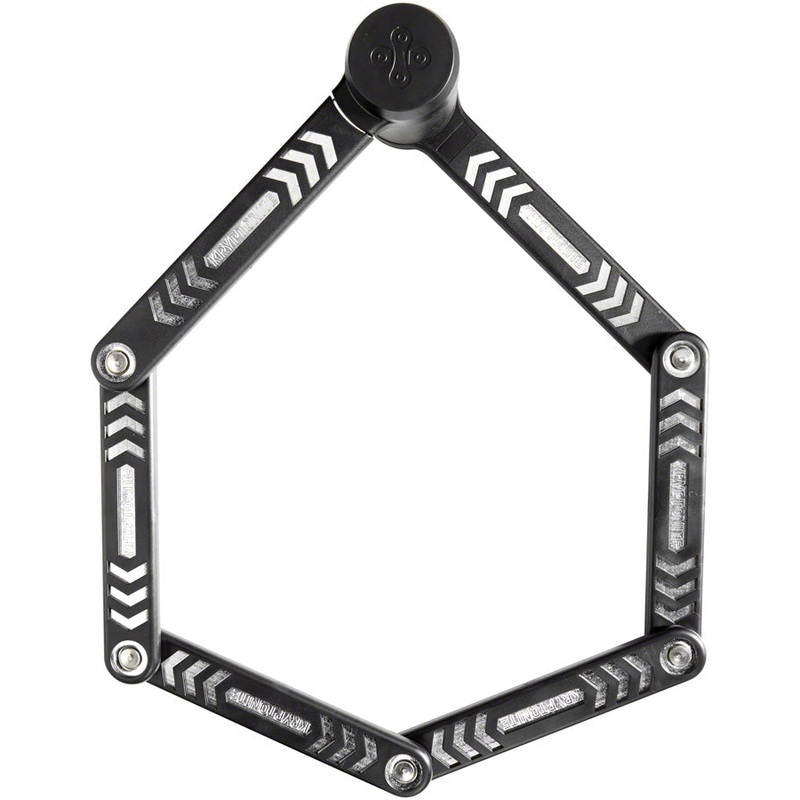 Kryptonite KryptoLok 685 Folding Lock – Black Black 85cm x 5mm