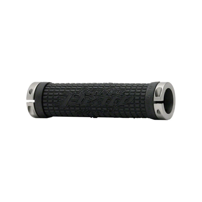 Lizard Skins Peaty Lock-On Bonus Grips – Black Black