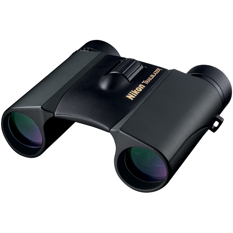 Nikon Trailblazer Waterproof 8×25 & 10×25 Compact Field Binoculars  Rugged, Fogproof Optics with Eco Glass, Long Eye Relief & Weather-Resistant Design 8X25