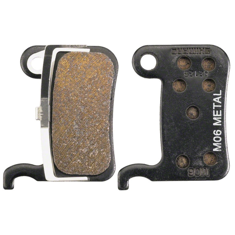 Shimano M06-MX Disc Brake Pads Springs – Metal Compound Steel Back Plate One Pair