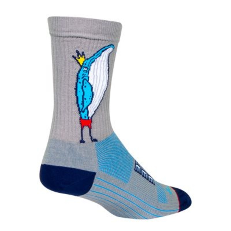 SockGuy 6″ Crew Sock – Humphrey Humphrey Large/X-Large