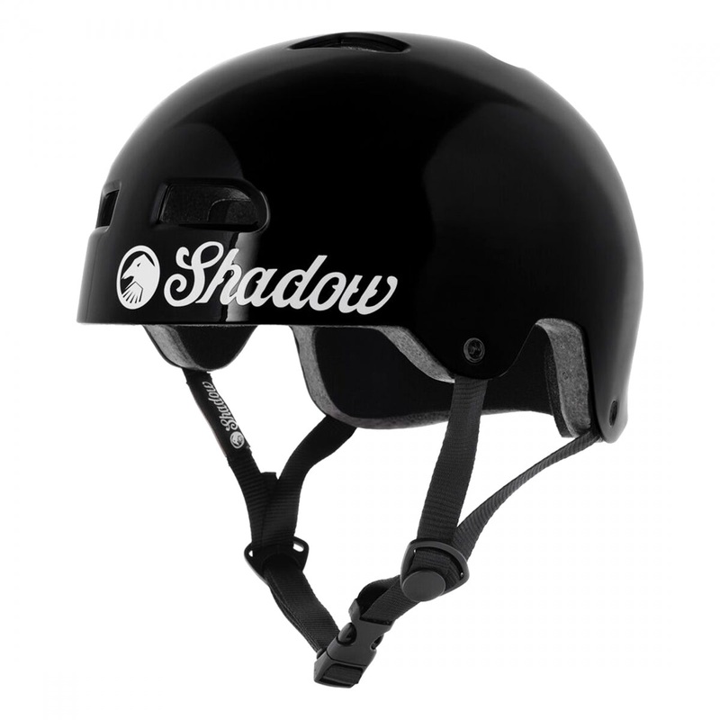 BMX Helmet The Shadow Conspiracy Classic BMX/Skate ABS Shell Gloss Black XX-Large