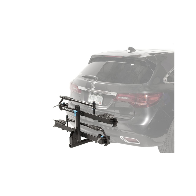 Car Rack RockyMounts MonoRail 2-Bike Hitch 1.25″ Black
