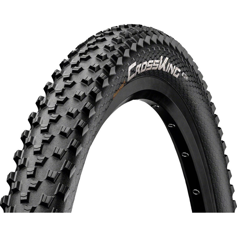 Continental Cross King Tire – 26 x 2.20, Clincher, Wire, Black, E25 01504040000